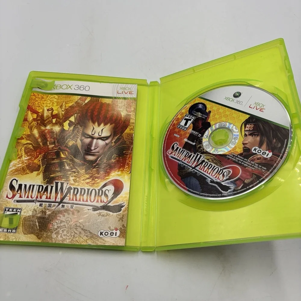 Samurai Warriors 2 Xbox 360 Complete Case Disc Tested Working